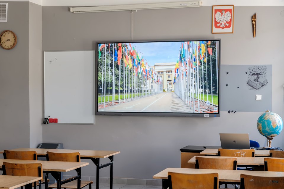 Sala 206 — Pracownia ogólnokształcąca, ujęcie 2.