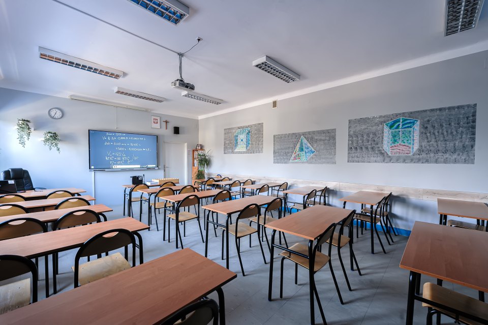 Sala 205 — Pracownia ogólnokształcąca, ujęcie 1.