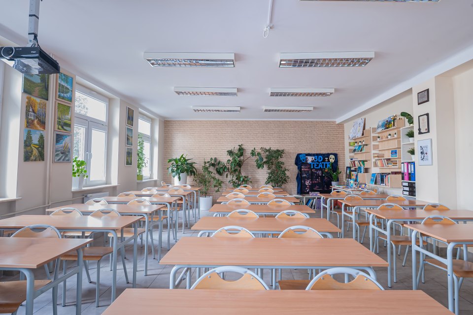 Sala 106 — Pracownia ogólnokształcąca, ujęcie 1.