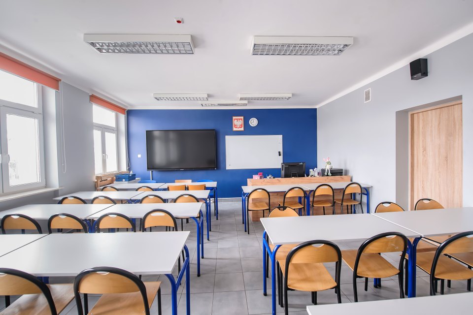 Sala 109 — Pracownia ogólnokształcąca, ujęcie 1.
